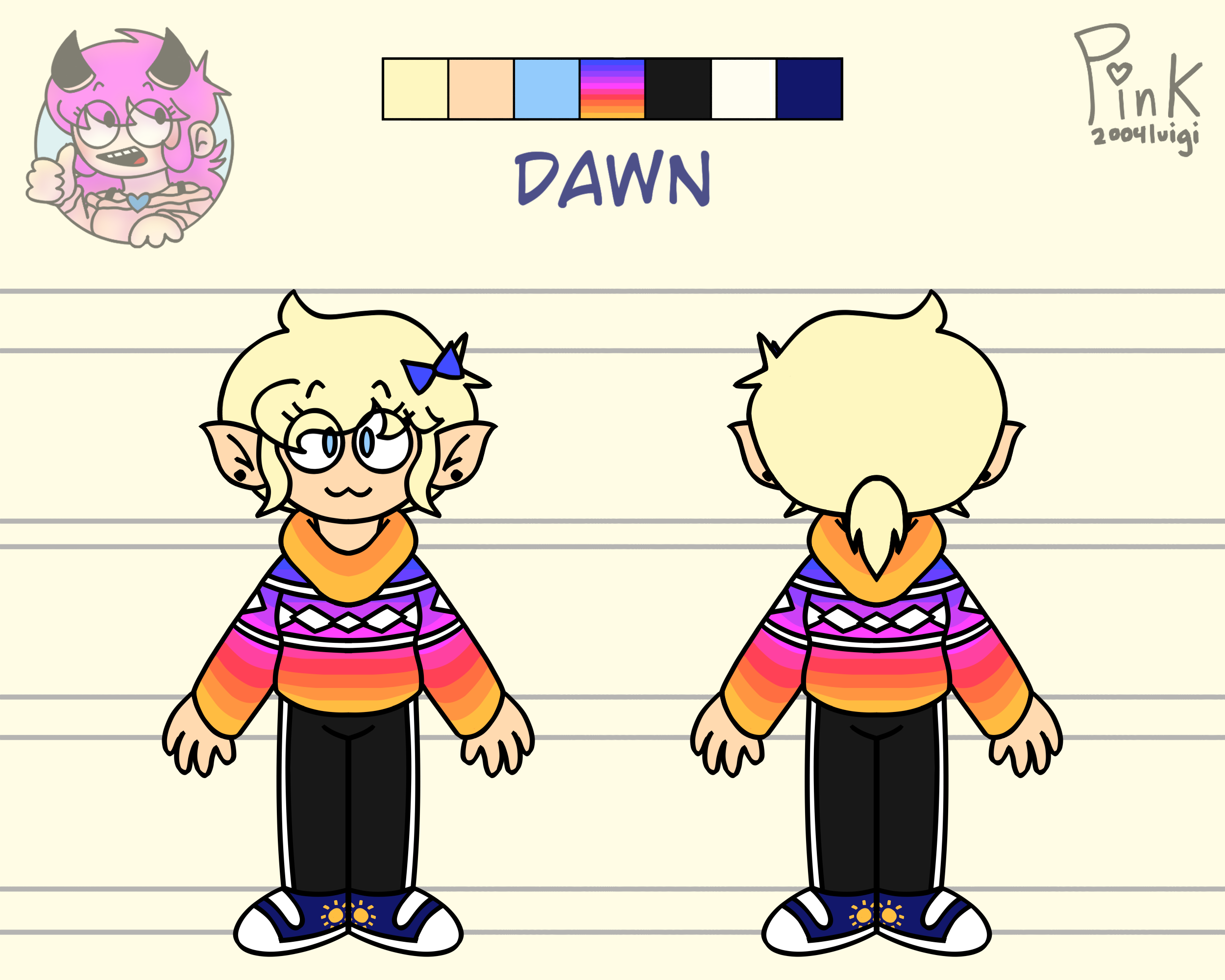 OC Reference - Dawn